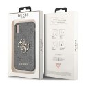 Guess 4G Big Metal Logo - Case for iPhone X (Grey)