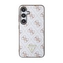 Guess 4G Triangle Metal Logo - Case Samsung Galaxy S24 (White)