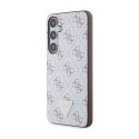 Guess 4G Triangle Metal Logo - Case Samsung Galaxy S24+ (White)