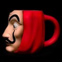 La Casa De Papel - Ceramic mug in 3D gift box 350 ml (Salvador Dali Mask)