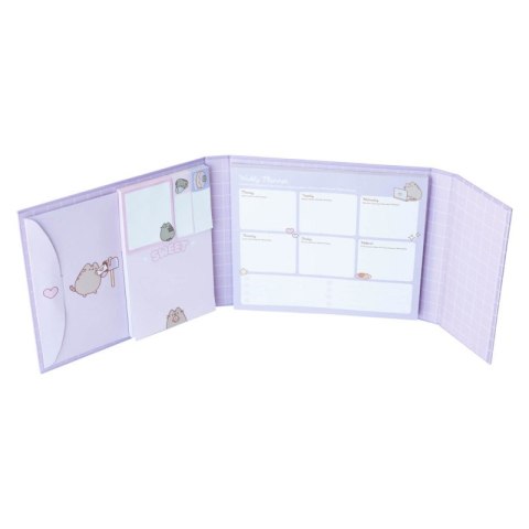 Pusheen - Weekly planner with sticky notes from the Moments collection (19.3 x 16.5 cm)