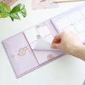 Pusheen - Weekly planner with sticky notes from the Moments collection (19.3 x 16.5 cm)