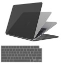 Case-Mate Snap-On Hardshell - MacBook Air 15" M2 (2023) case with keyboard overlay (Smoke)