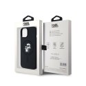 Karl Lagerfeld Silicone Karl & Choupette MagSafe - Case for iPhone 15 Plus / 14 Plus (Black)