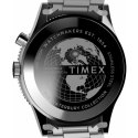 Men's Watch Timex THE WATERBURY GMT Black Silver (Ø 39 mm) (Ø 40 mm)