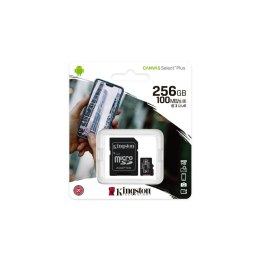 Micro SD Memory Card with Adaptor Kingston Canvas Select Plus 256 GB