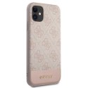 Guess 4G Bottom Stripe Collection - Case for iPhone 11 (Pink)