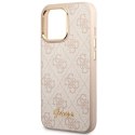 Guess 4G Metal Camera Outline Case - Case for iPhone 14 Pro (Pink)