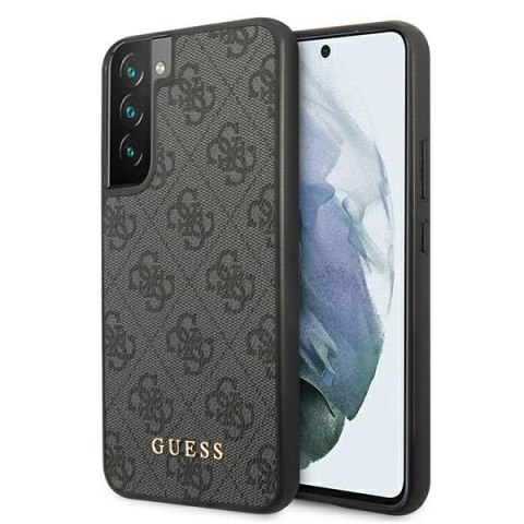 Guess 4G Metal Gold Logo - Samsung Galaxy S22 (Grey)