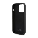 Karl Lagerfeld Silicone Karl Script - iPhone 15 Pro Case (Black)