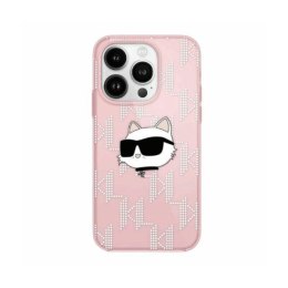 Karl Lagerfeld IML Choupette Head & Monogram - iPhone 11 Case (pink)