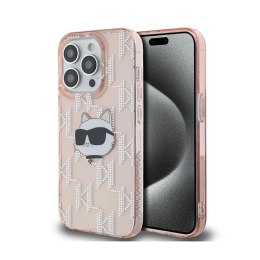 Karl Lagerfeld IML Choupette Head & Monogram - iPhone 13 Pro Case (pink)