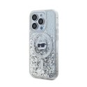 Karl Lagerfeld Liquid Glitter Choupette Head MagSafe - iPhone 13 Pro Case (Transparent)