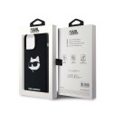 Karl Lagerfeld Silicone Choupette Head MagSafe - iPhone 15 Pro Case (Black)