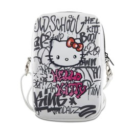 Hello Kitty Graffiti Kitty Head - Crossbody bag for phone (white)