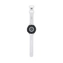 Hello Kitty Silicone Heads & Stripes - Universal strap for smartwatch 20 mm (black)