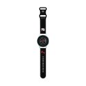 Hello Kitty Silicone Kitty Head - Universal strap for smartwatch 22 mm (black)