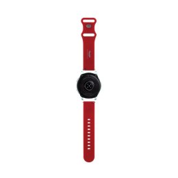 Hello Kitty Silicone Kitty Head - Universal strap for smartwatch 22 mm (red)