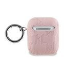 Karl Lagerfeld Monogram Choupette Head - AirPods 1/2 gen Case (pink)