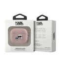 Karl Lagerfeld Monogram Karl & Choupette Head - AirPods 3 Case (pink)