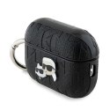 Karl Lagerfeld Monogram Karl & Choupette Head - AirPods Pro 2 Case (black)