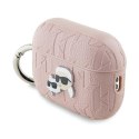 Karl Lagerfeld Monogram Karl & Choupette Head - AirPods Pro 2 Case (pink)