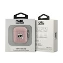 Karl Lagerfeld Monogram Karl Head - AirPods 1/2 gen case (pink)