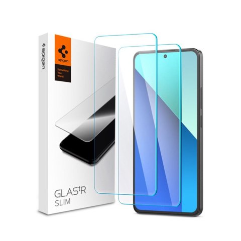 Spigen Glas.TR Slim 2-Pack - Tempered glass for Xiaomi Redmi Note 13 4G / LTE (2 pieces)