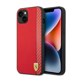 Ferrari Carbon - Case for iPhone 14 (Red)