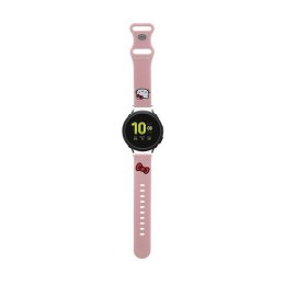 Hello Kitty Silicone Kitty Head - Universal strap for smartwatch 20 mm (pink)