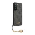 Guess 4G Charms Collection - Case for Samsung Galaxy S23 (Grey)