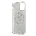 Guess Circle Glitter 4G - Case for iPhone 11 Pro Max (khaki)