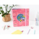 Disney Stitch - A4 Binder (4 Rings, Elastic Band)