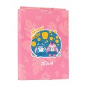 Disney Stitch - Folder / File with Elastic Band A4 (24 x 34 cm)