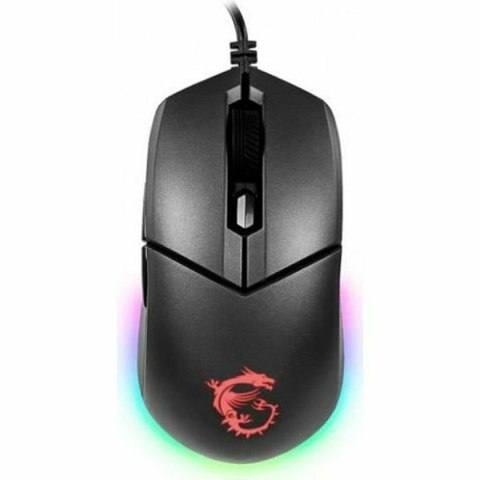 Gaming Mouse NO NAME Clutch GM11 Black With cable Lights