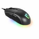 Gaming Mouse NO NAME Clutch GM11 Black With cable Lights