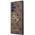 Guess 4G Big Metal Logo - Sasmung Galaxy S22 Ultra (Brown)