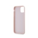 Karl Lagerfeld Diagonal Quilted Script - Case for iPhone 11 (Pink)