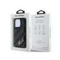 Karl Lagerfeld Diagonal Quilted Script - Case for iPhone 13 Pro Max (Black)