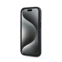 Karl Lagerfeld Diagonal Quilted Script - Case for iPhone 14 / 15 / 13 (Black)