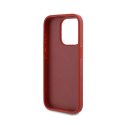 Karl Lagerfeld Diagonal Quilted Script - Case for iPhone 15 Pro (Red)