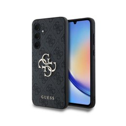 Guess 4G Big Metal Logo - Case Samsung Galaxy A35 5G (black)