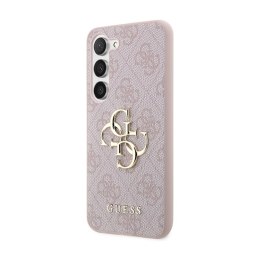 Guess 4G Big Metal Logo - Case Samsung Galaxy A35 5G (pink)