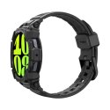 Spigen Rugged Armor Pro - Strap + Case for Samsung Galaxy Watch 7 40 mm (Matte Black)