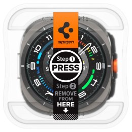 Spigen GLAS.TR EZ FIT 2-Pack - Tempered glass for Samsung Galaxy Watch Ultra 47 mm (2 pieces)