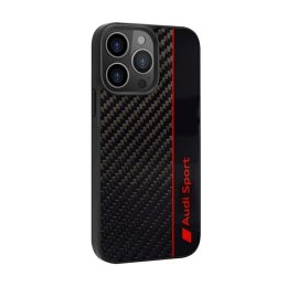 Audi Carbon Fiber Stripe - Case for iPhone 13 Pro (Black)