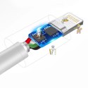 Dudao przewód kabel USB / Lightning 3A 1m biały (L1L white)