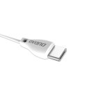 Dudao przewód kabel USB Typ C 2.1A 1m biały (L4T 1m white)