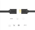 Kabel Ugreen HD107 10142 HDMI (męski) - HDMI (żeński) 4K 2m - czarny