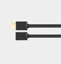 Kabel Ugreen HD107 10142 HDMI (męski) - HDMI (żeński) 4K 2m - czarny